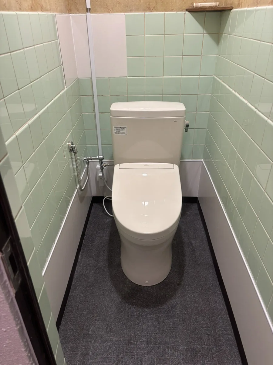 茨木市　S様邸　和式→洋式トイレ工事