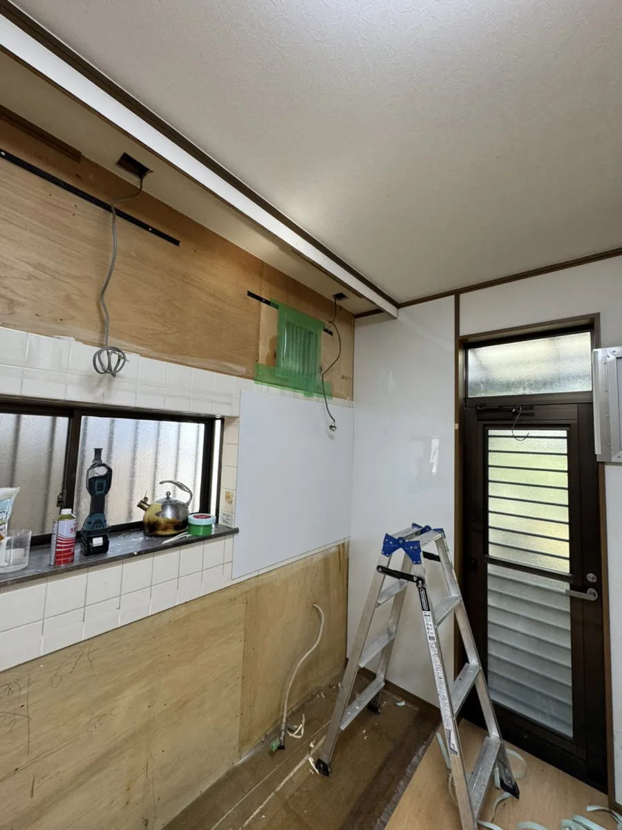 施工前の写真