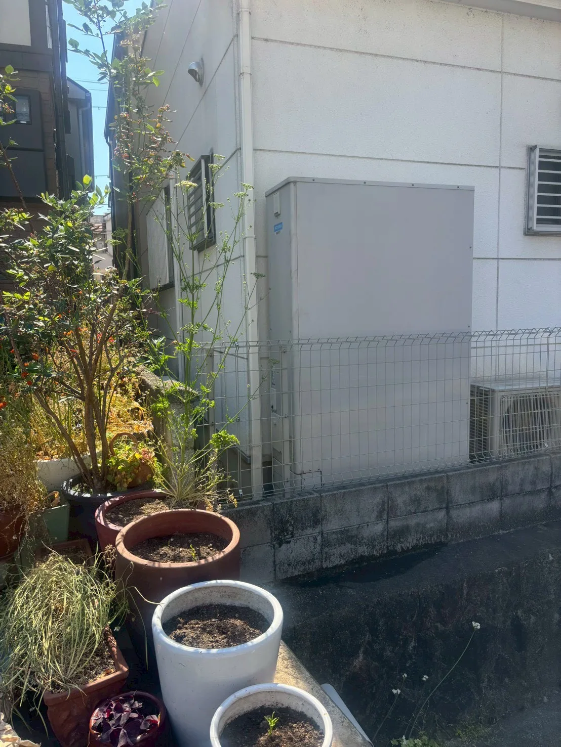 施工前の写真